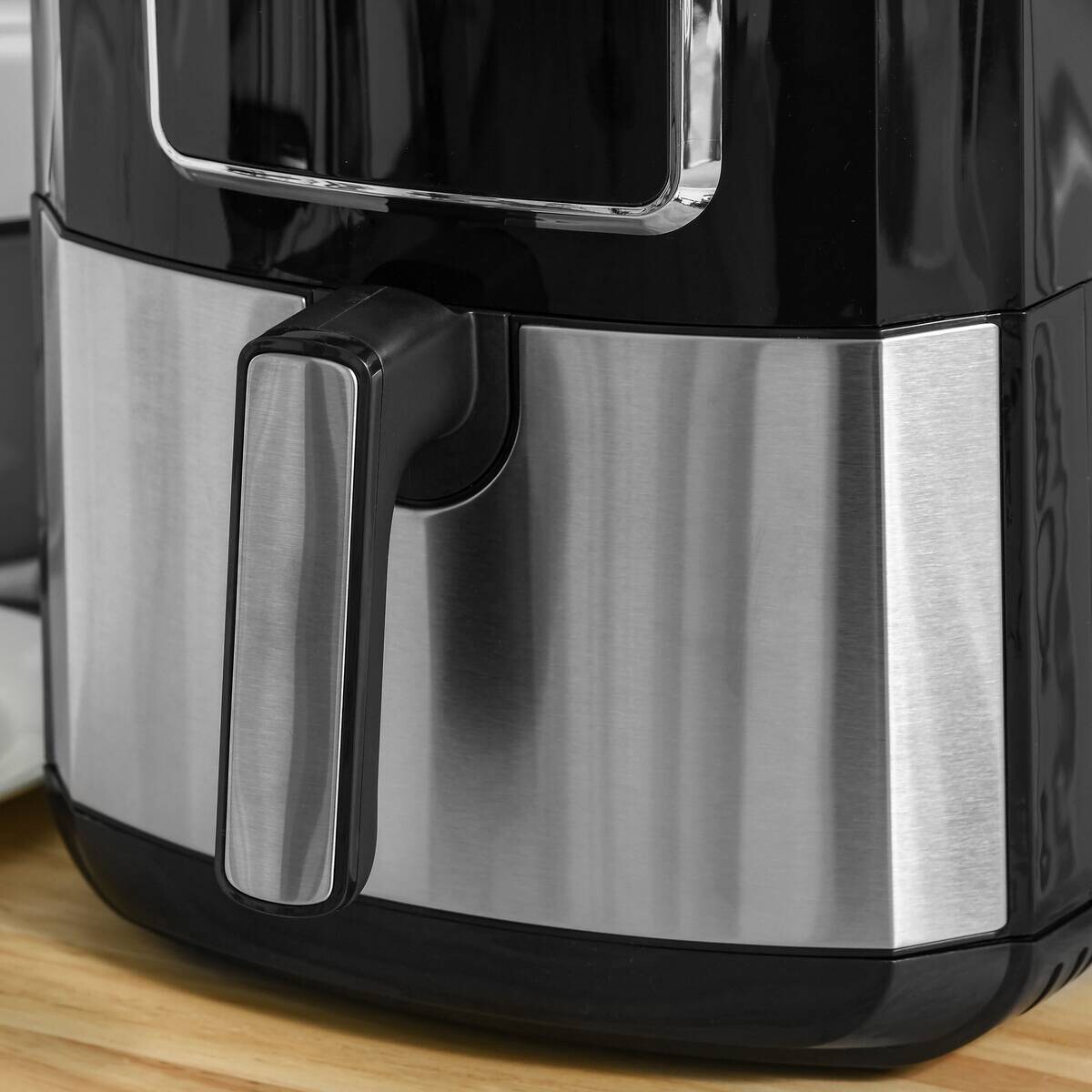 HOMCOM Heißluftfritteuse 800-120V90 schwarz Polypropylen B/H/L: ca. 29x36,5x33,8 cm ca. 6,5 l