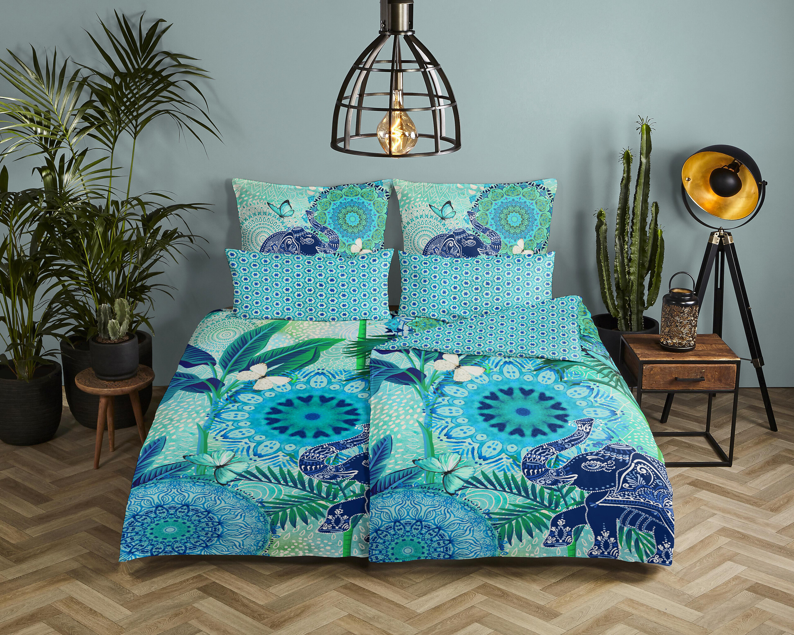 Baumwoll Bettwäsche Isara Satin