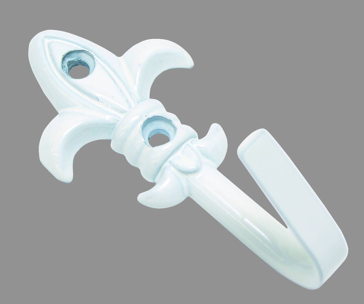 Boviva Zierhaken weiß 2 Packstücke