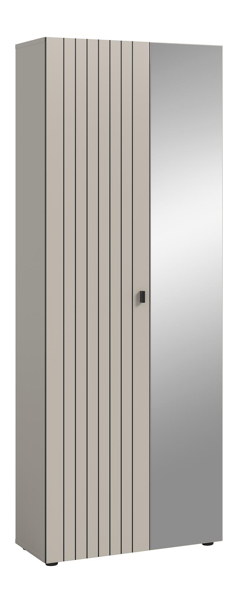 Garderobenschrank STATION Cashmere B/H/T: ca. 70x192x37 cm