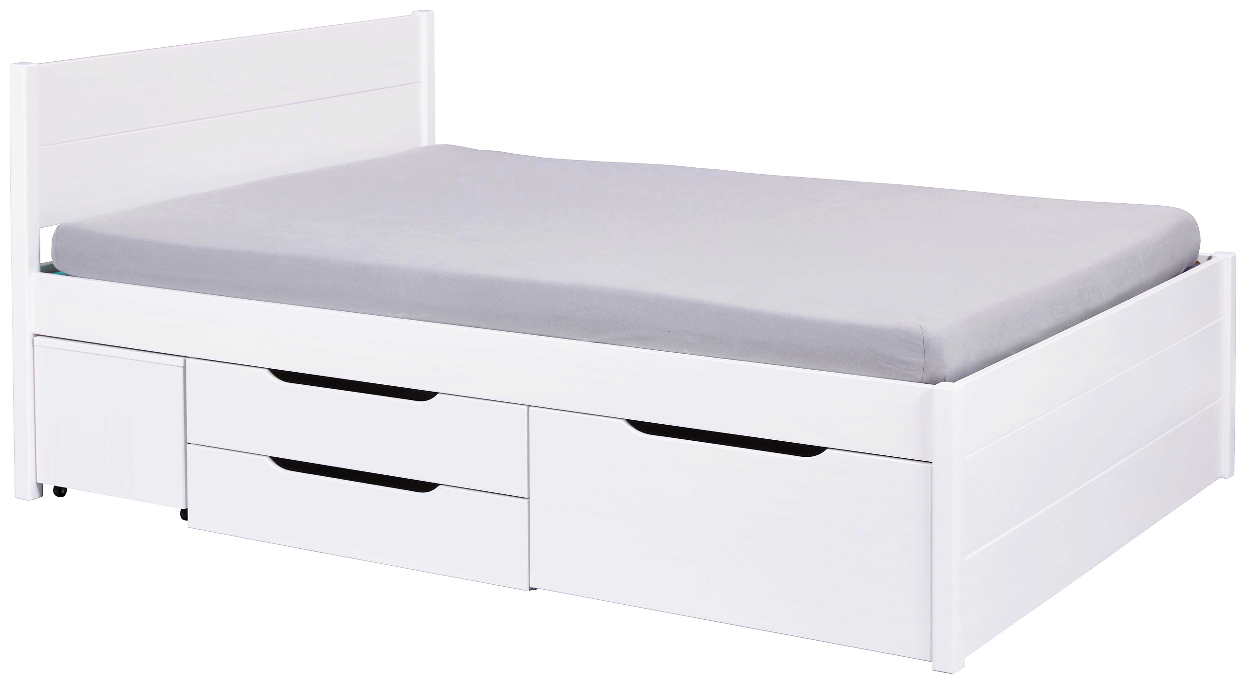 Funktionsbett Efetivo weiß