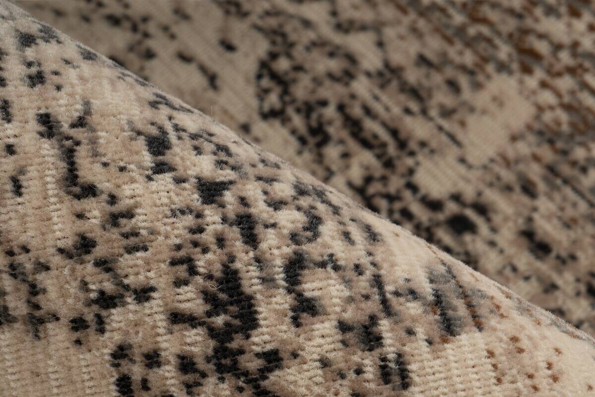 Kayoom Kurzflorteppich Charin 225 beige B/H/L: ca. 120x0,35x180 cm