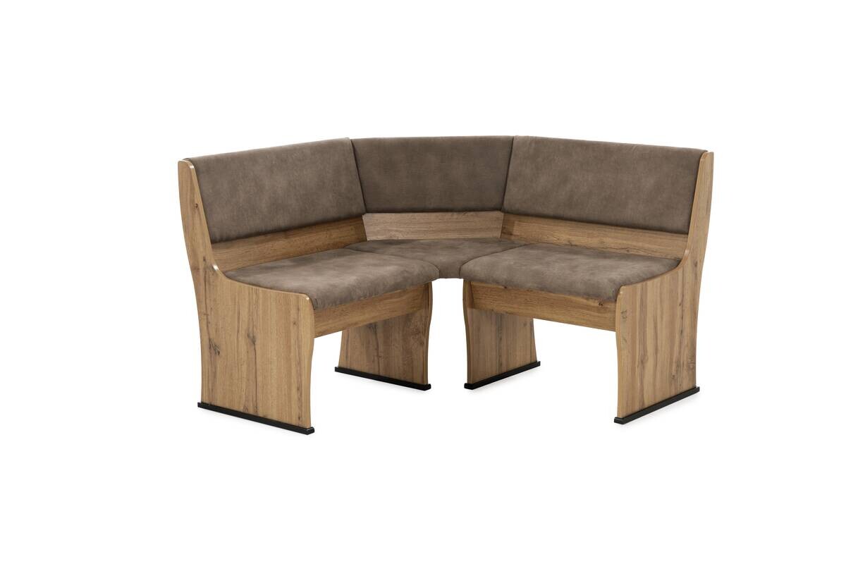 Eckbankgruppe Eiche Wild Nachbildung B/H/T: ca. 131x86x131 cm