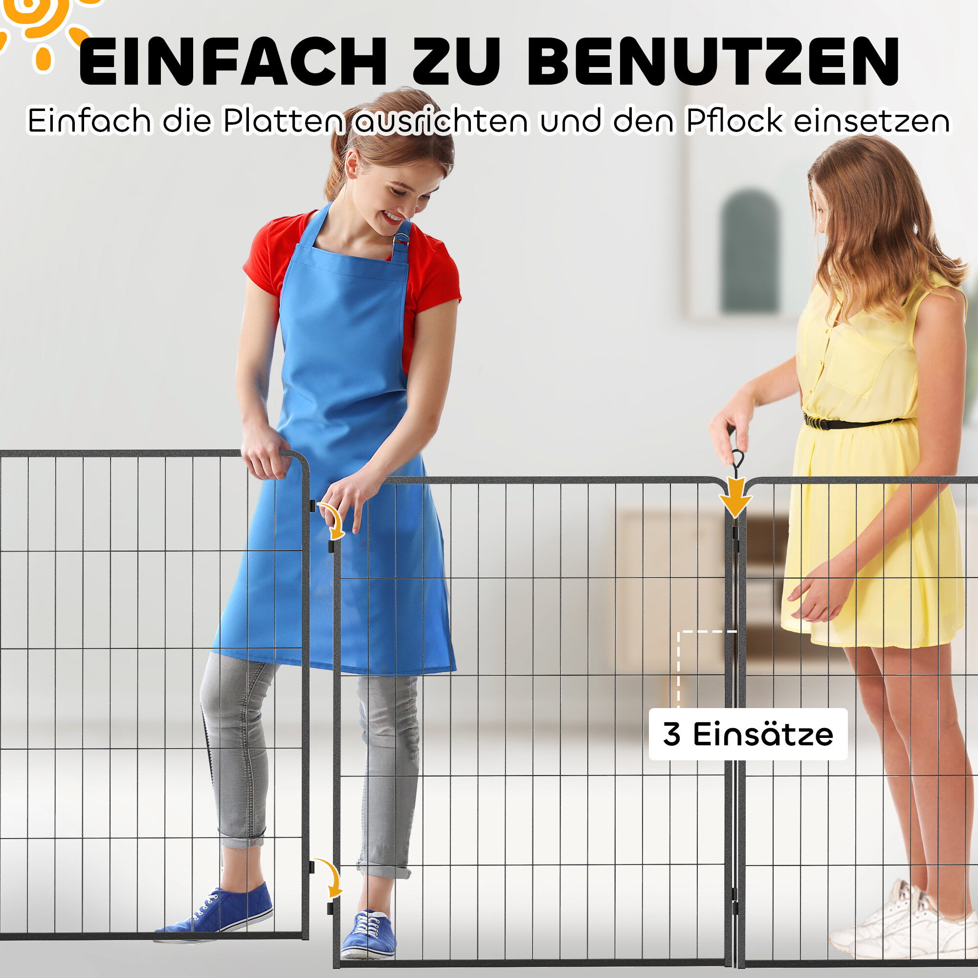 PawHut Erweiterung für Freigehege