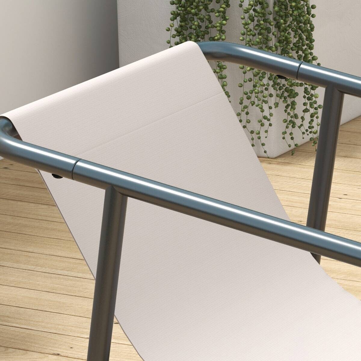 Outsunny Gartensitzgruppe 4tlg. cremeweiß Mesh B/H/L: ca. 70x70x110 cm