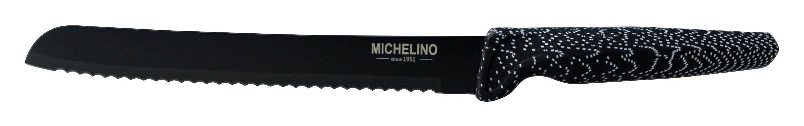 MICHELINO Messerset schwarz Edelstahl 6 tlg.