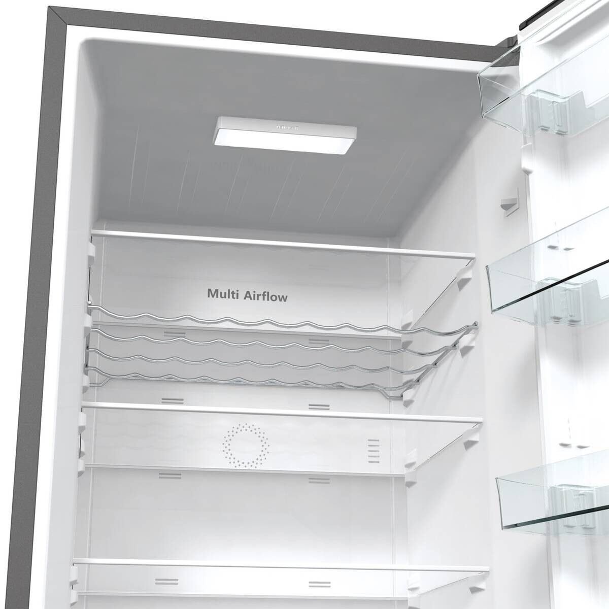 Hisense Kühl-/Gefrierkombination RM469N4ACD Silbergrau