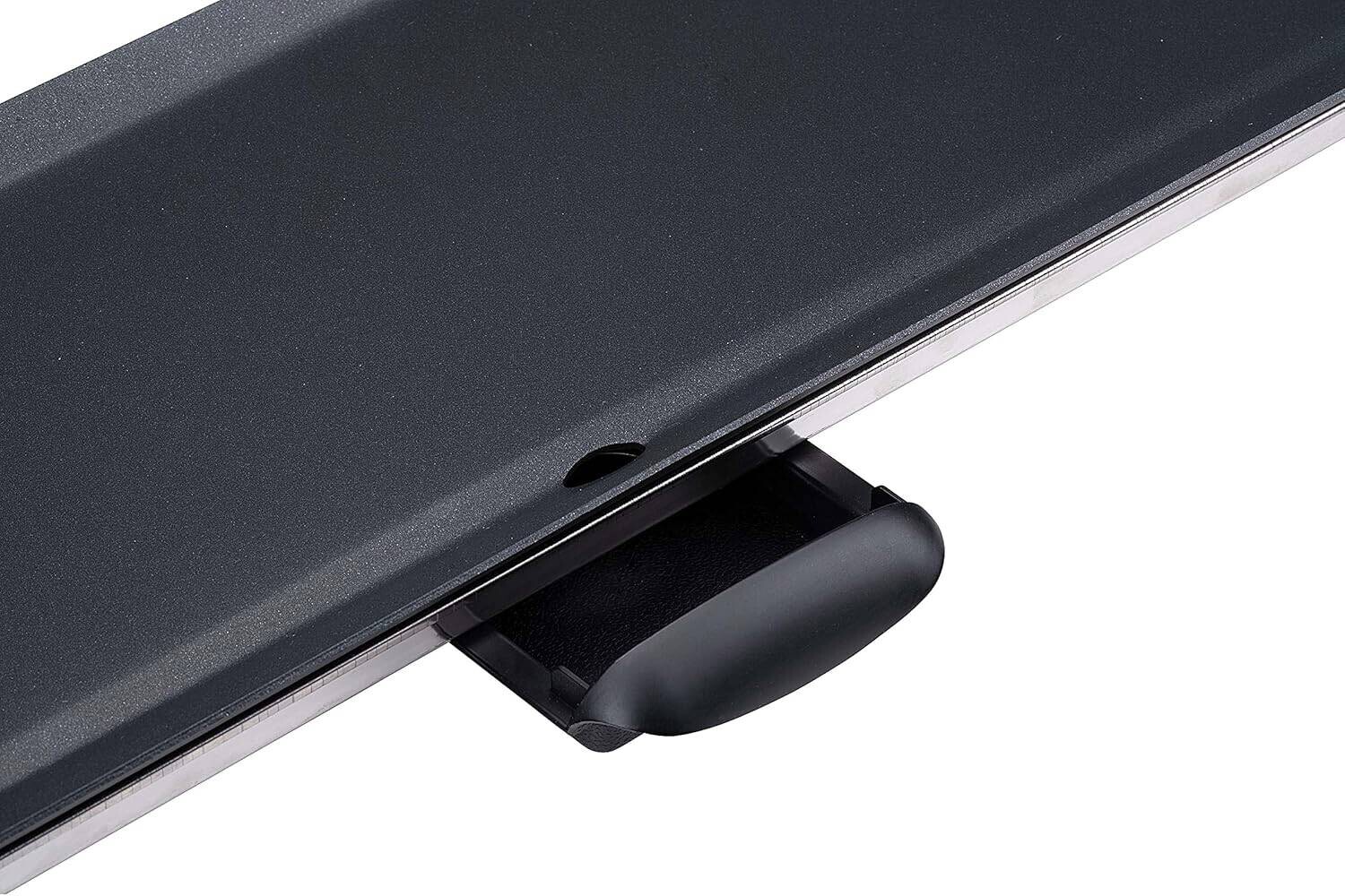 alpina Elektro-Tischgrill schwarz Metall B/L: ca. 100x20 cm