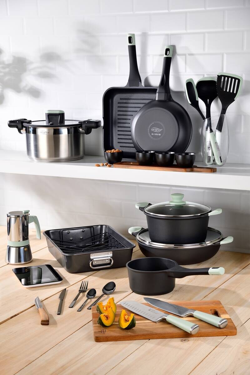 SAN IGNACIO Küchenhelfer MOODS grün Nylon B/H/L: ca. 11,5x35,5x13 cm SAN IGNACIO Küchenhelfer MOODS grün Nylon B/H/L: ca. 11,5x35,5x13 cm