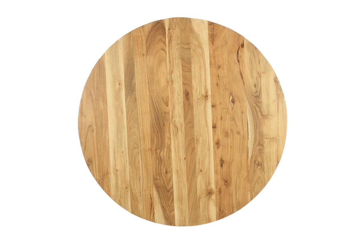 Tisch ARROW schwarz natur H/D: ca. 77x100 cm