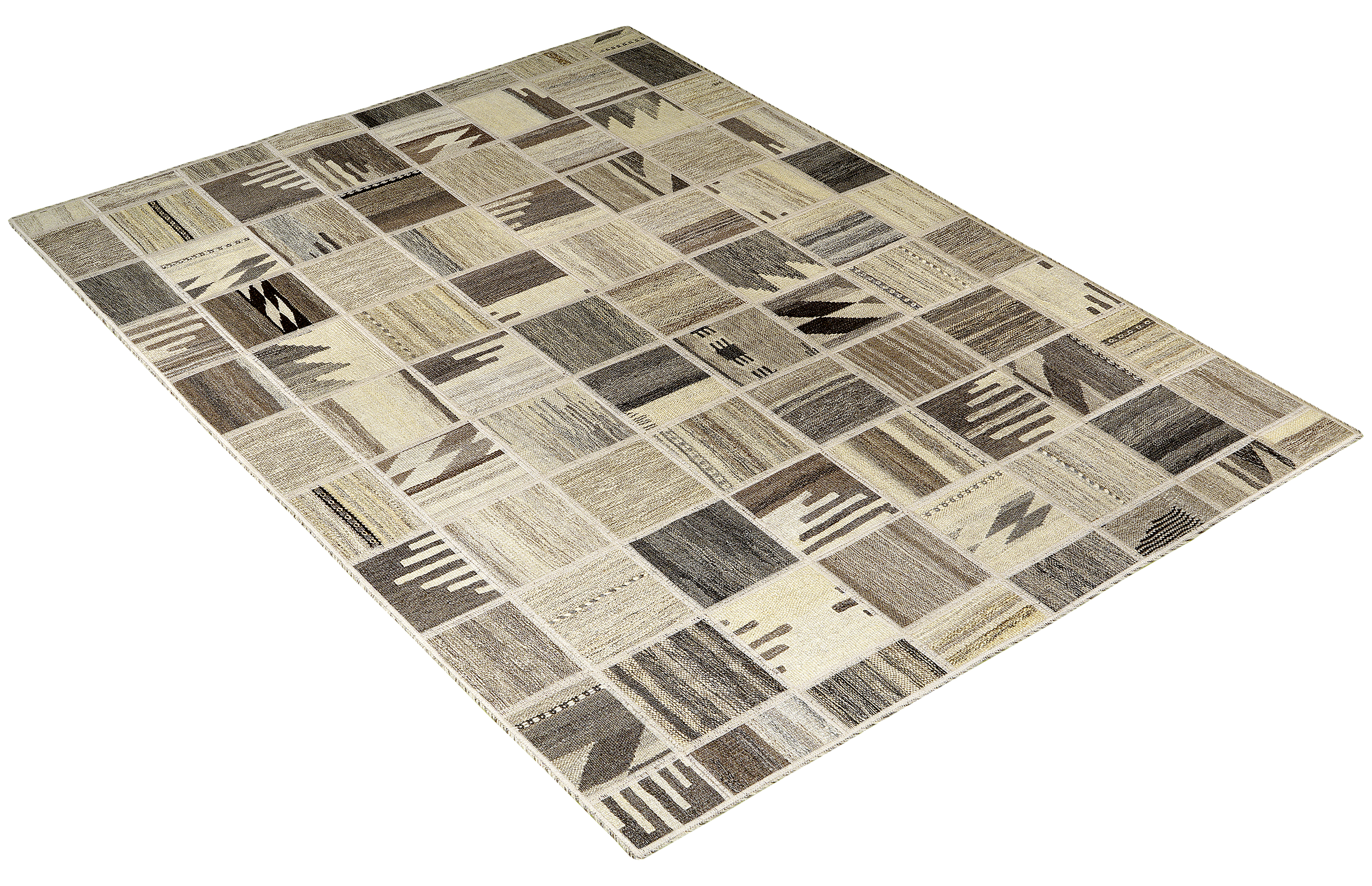 PersaTepp Teppich Kelim Tekkehdouz beige B/H/L: ca. 150x1x200 cm PersaTepp Teppich Kelim Tekkehdouz beige B/H/L: ca. 150x1x200 cm