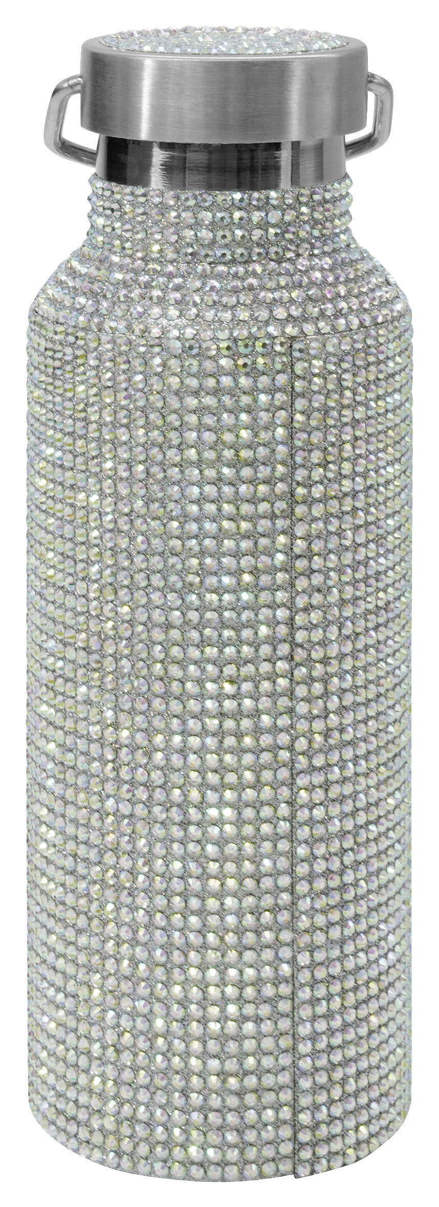 Fackelmann Trinkflasche silber Edelstahl