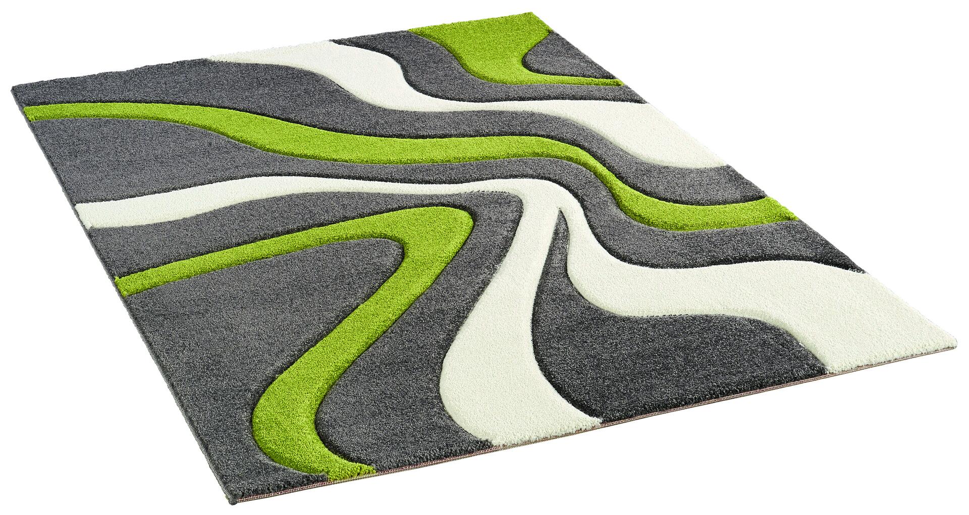 Webteppich Casino grün B/L: ca. 120x170 cm