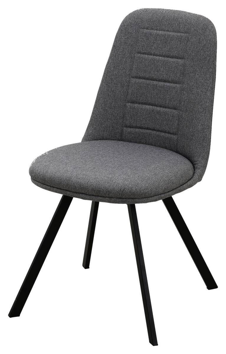 Stuhl CORA anthrazit Microfaser B/T: ca. 56,5x85 cm