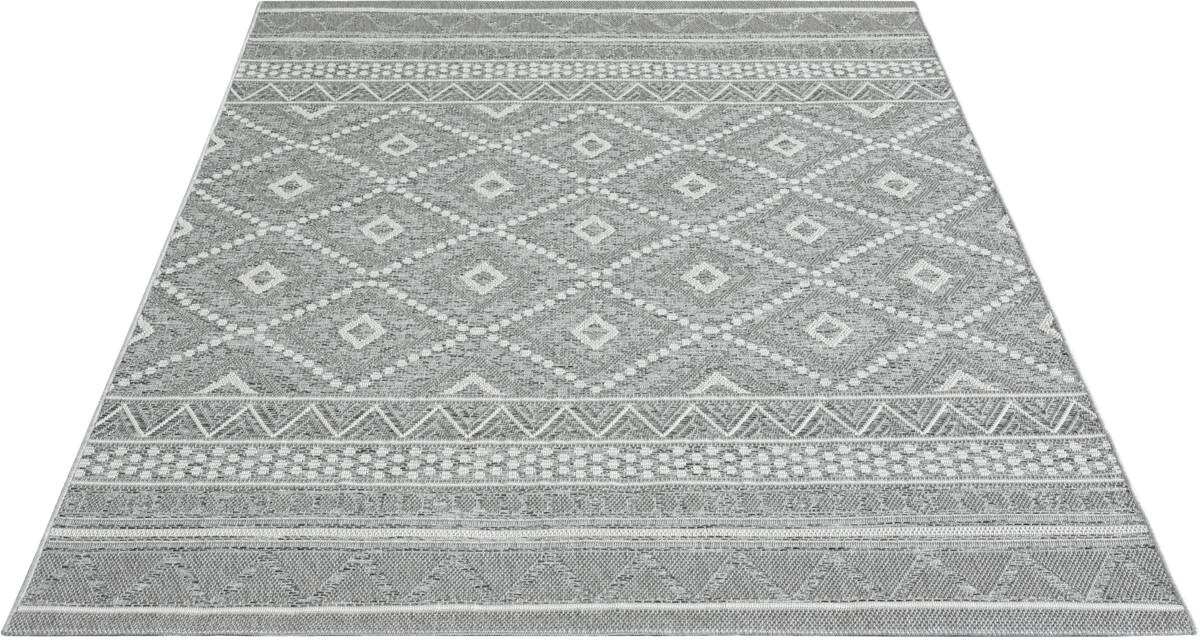 Merinos Teppich Ottowa grau B/L: ca. 240x340 cm