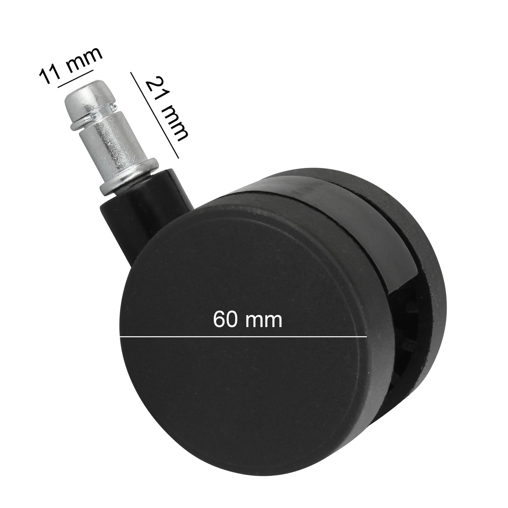 Zubehör schwarz Kunststoff B/H/T: ca. 6x6x6 cm