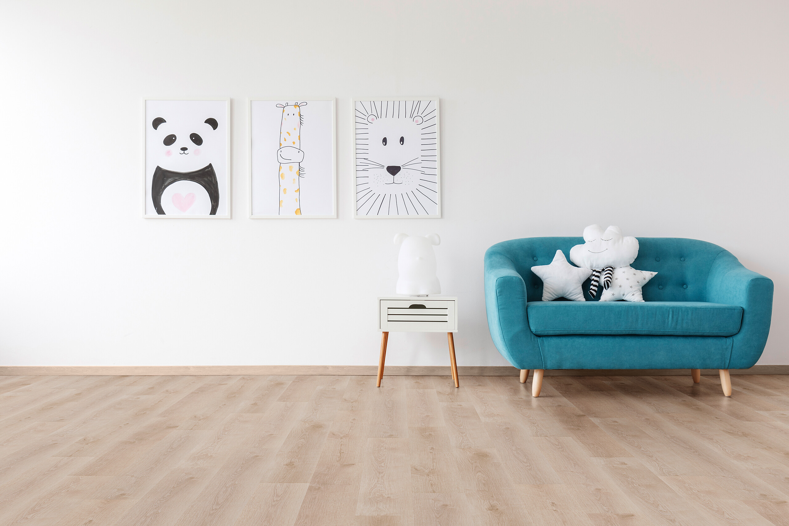 Click-Vinylboden Diele natur ca. 2,17 m² im Paket  B/L: ca. 17,78x121,92 cm pro Paket