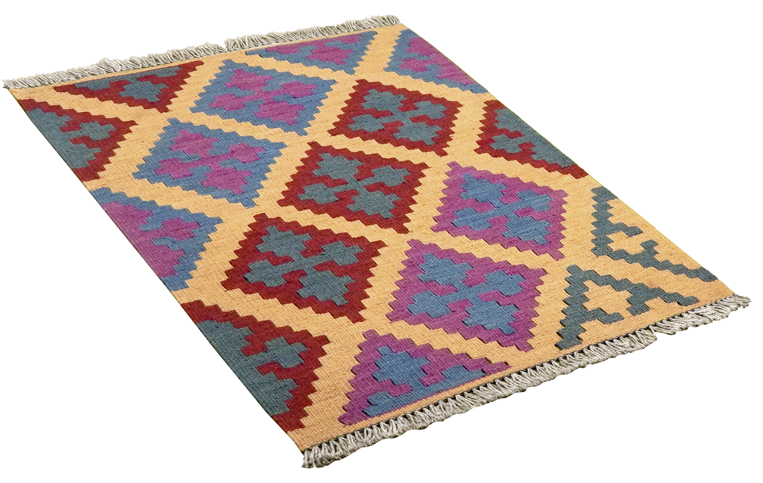 PersaTepp Teppich Kelim Gashgai bunt B/H/L: ca. 67x1x89 cm PersaTepp Teppich Kelim Gashgai bunt B/H/L: ca. 67x1x89 cm