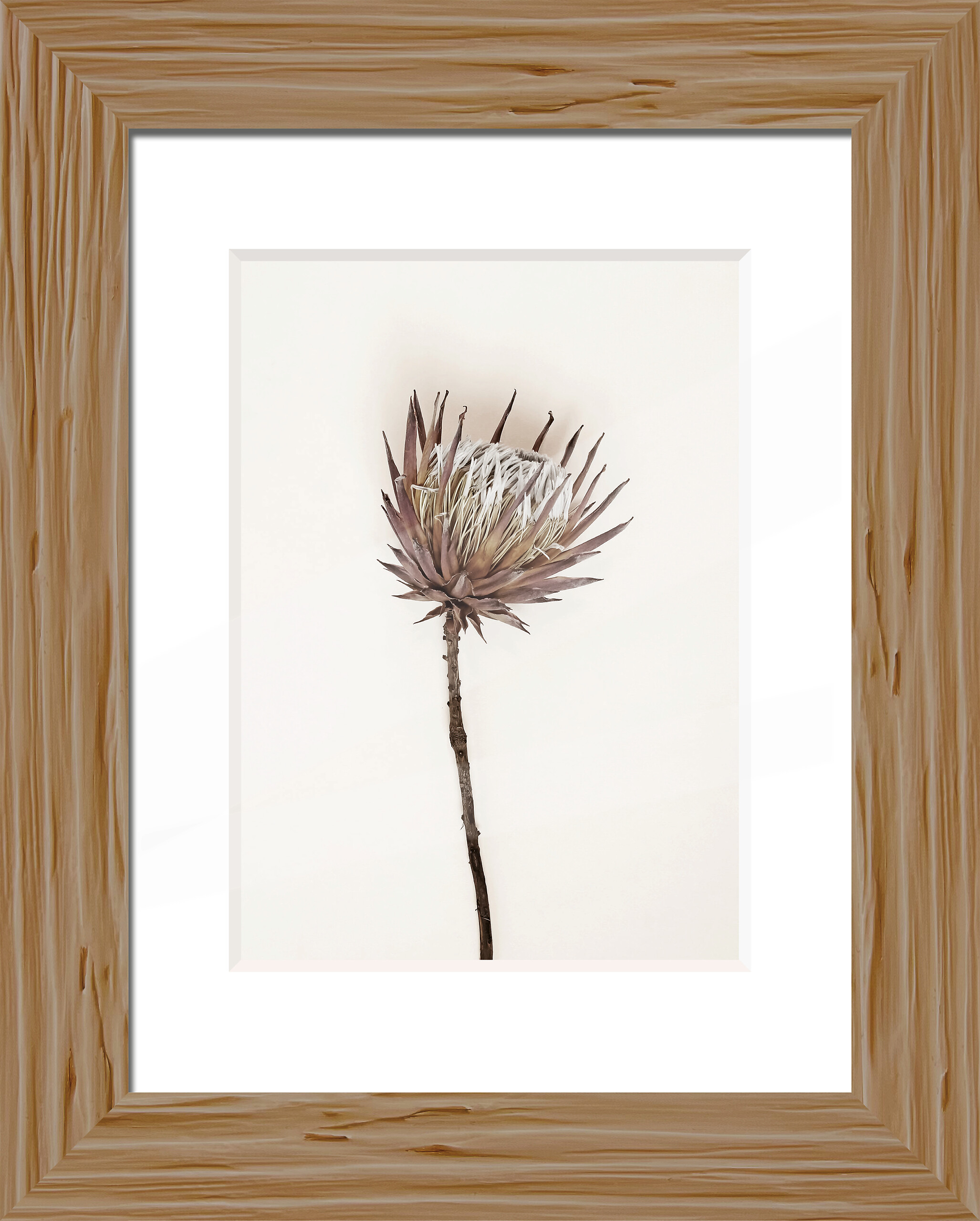 Bilderrahmen natur Holz B/L: ca. 18x24 cm