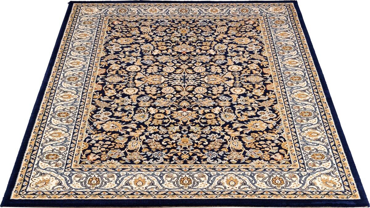 Webteppich Kashmar blau B/L: ca. 240x340 cm