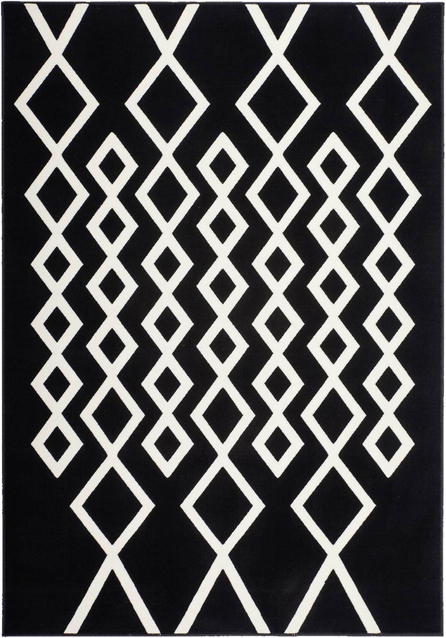 Kayoom Kurzflorteppich Lina 425 elfenbein B/L: ca. 120x170 cm