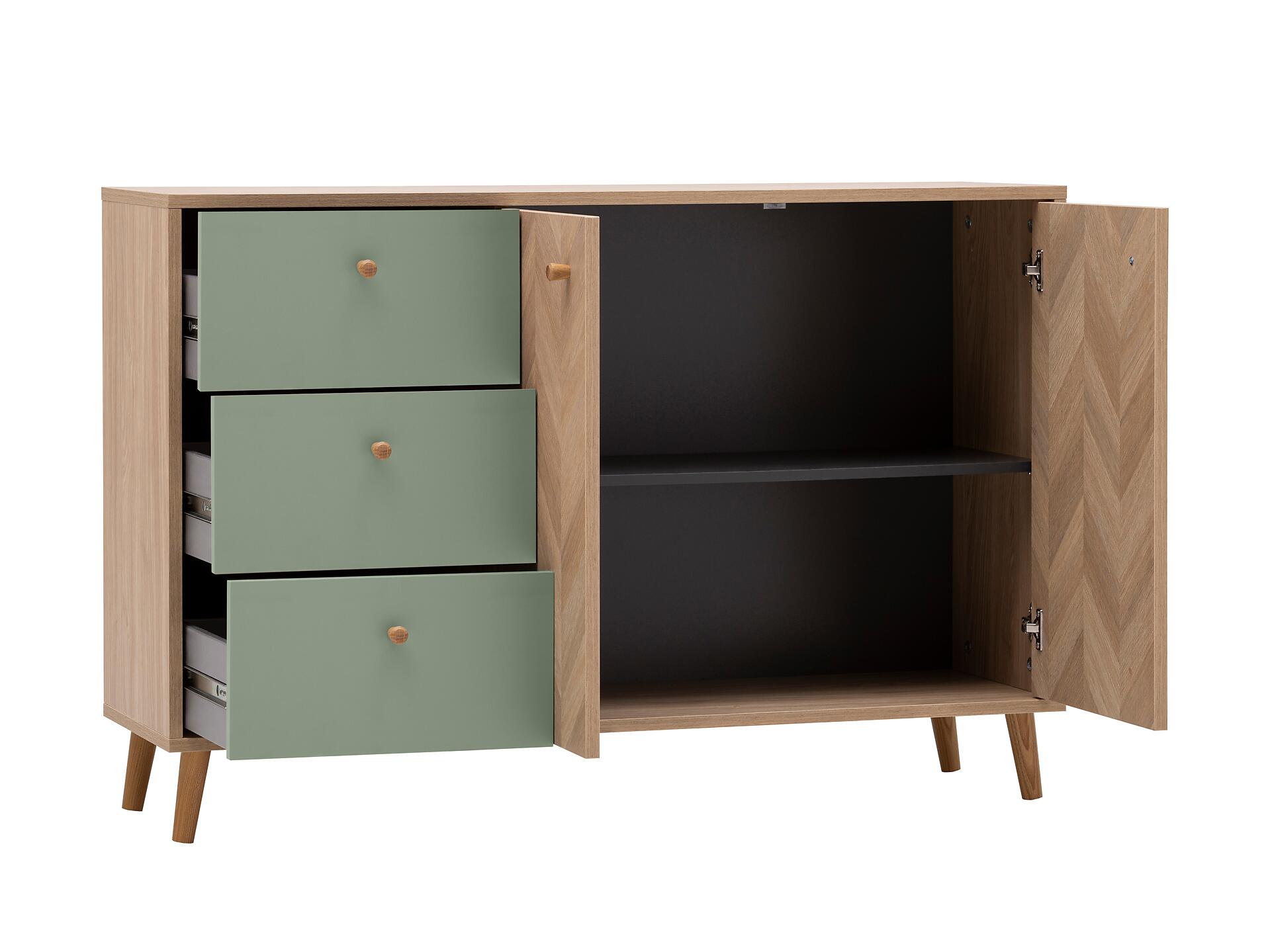 Sideboard Visby Pistazie Eiche Nachbildung B/H/T: ca. 109x63,9x33,05 cm Sideboard Visby Pistazie Eiche Nachbildung B/H/T: ca. 109x63,9x33,05 cm