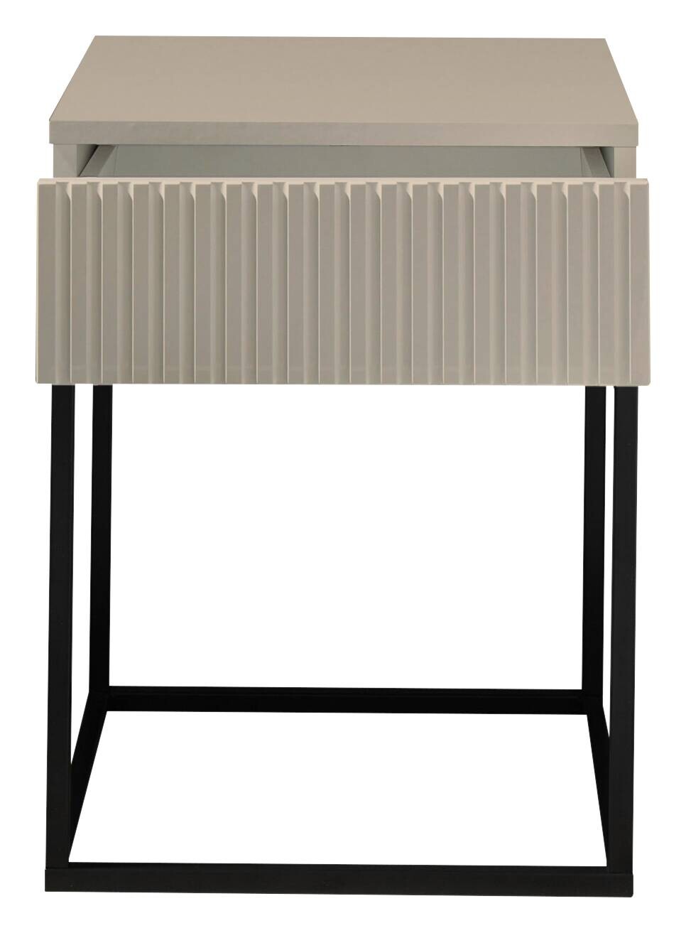 Nachtkonsole Marle Kaschmirgrau B/H/T: ca. 40x52x39 cm