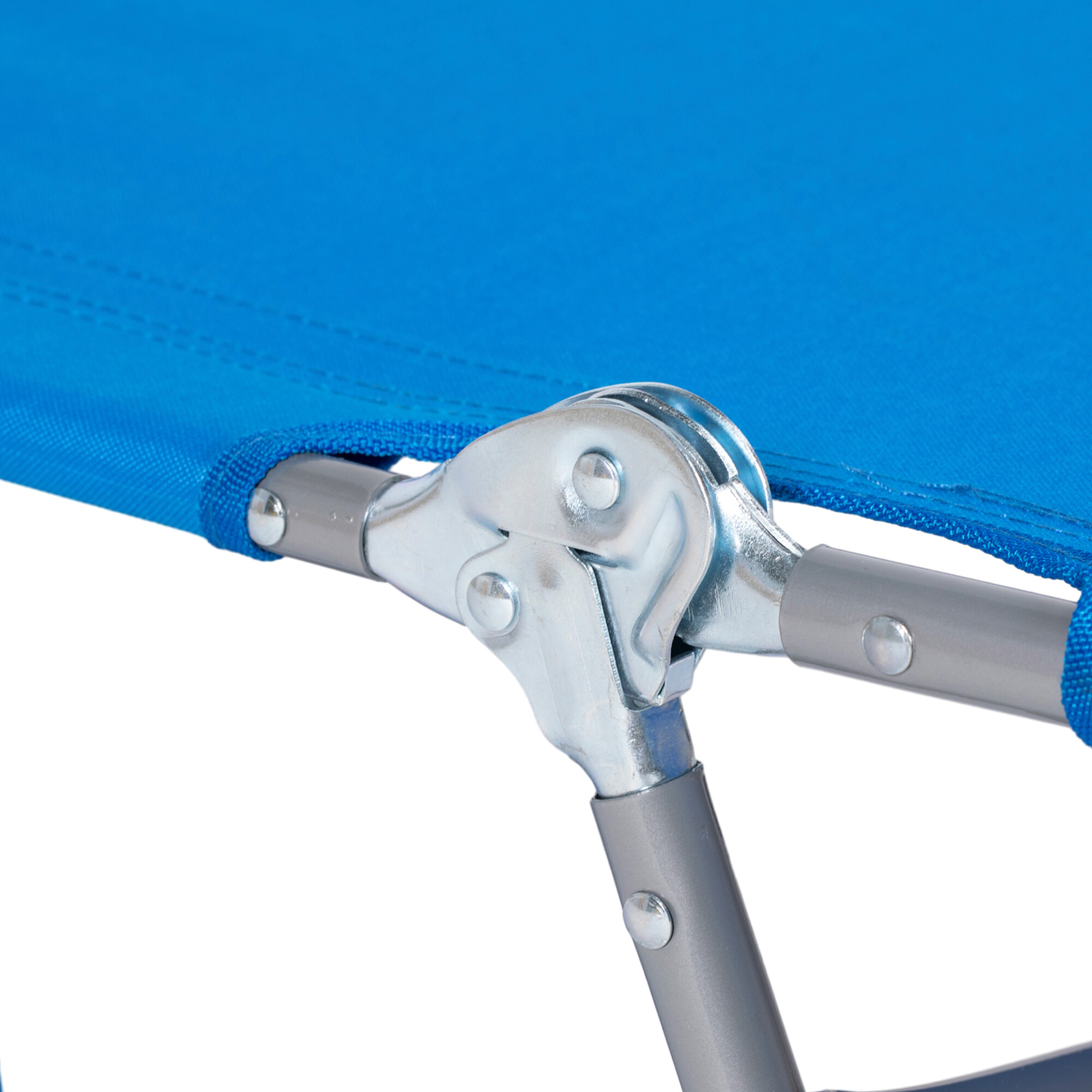 Outsunny Sonnenliege blau Polyester B/H/L: ca. 55x29x185 cm