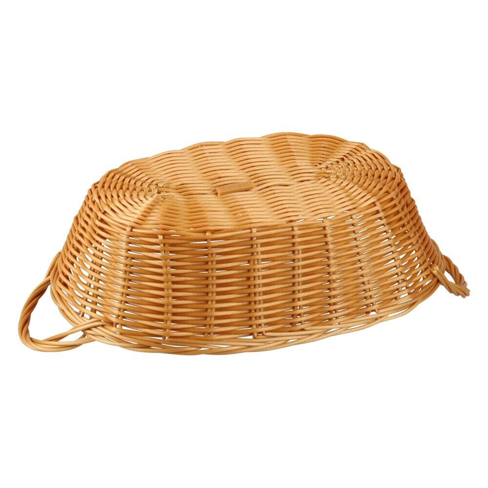 Kesper Brotkorb braun Kunststoff B/H/L: ca. 21x32x20 cm