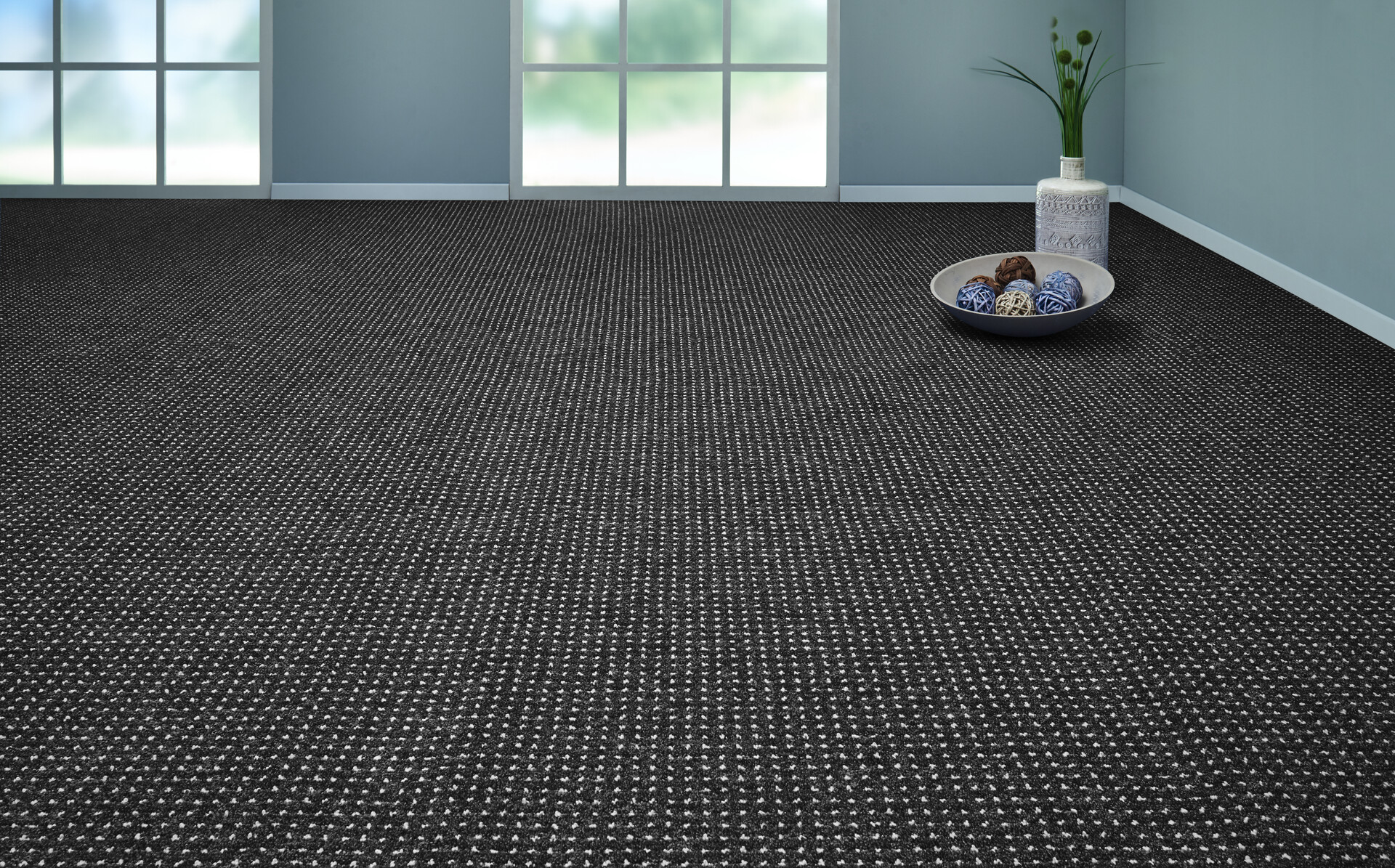 Teppichboden Zembla anthrazit B: ca. 200 cm pro m²