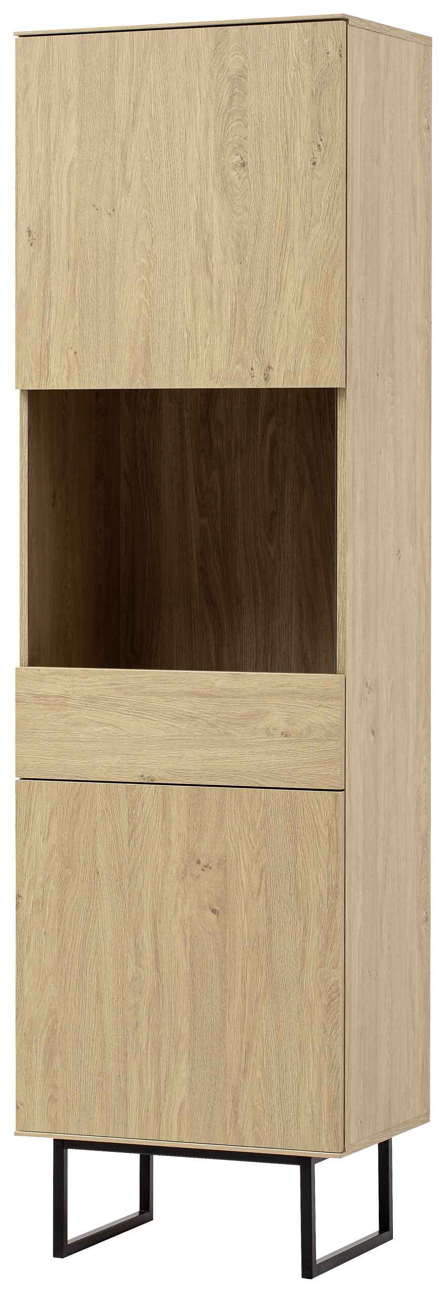 Vitrine Kalmar Oak Stone Nachbildung B/H/T: ca. 58x200x40 cm Vitrine Kalmar Oak Stone Nachbildung B/H/T: ca. 58x200x40 cm
