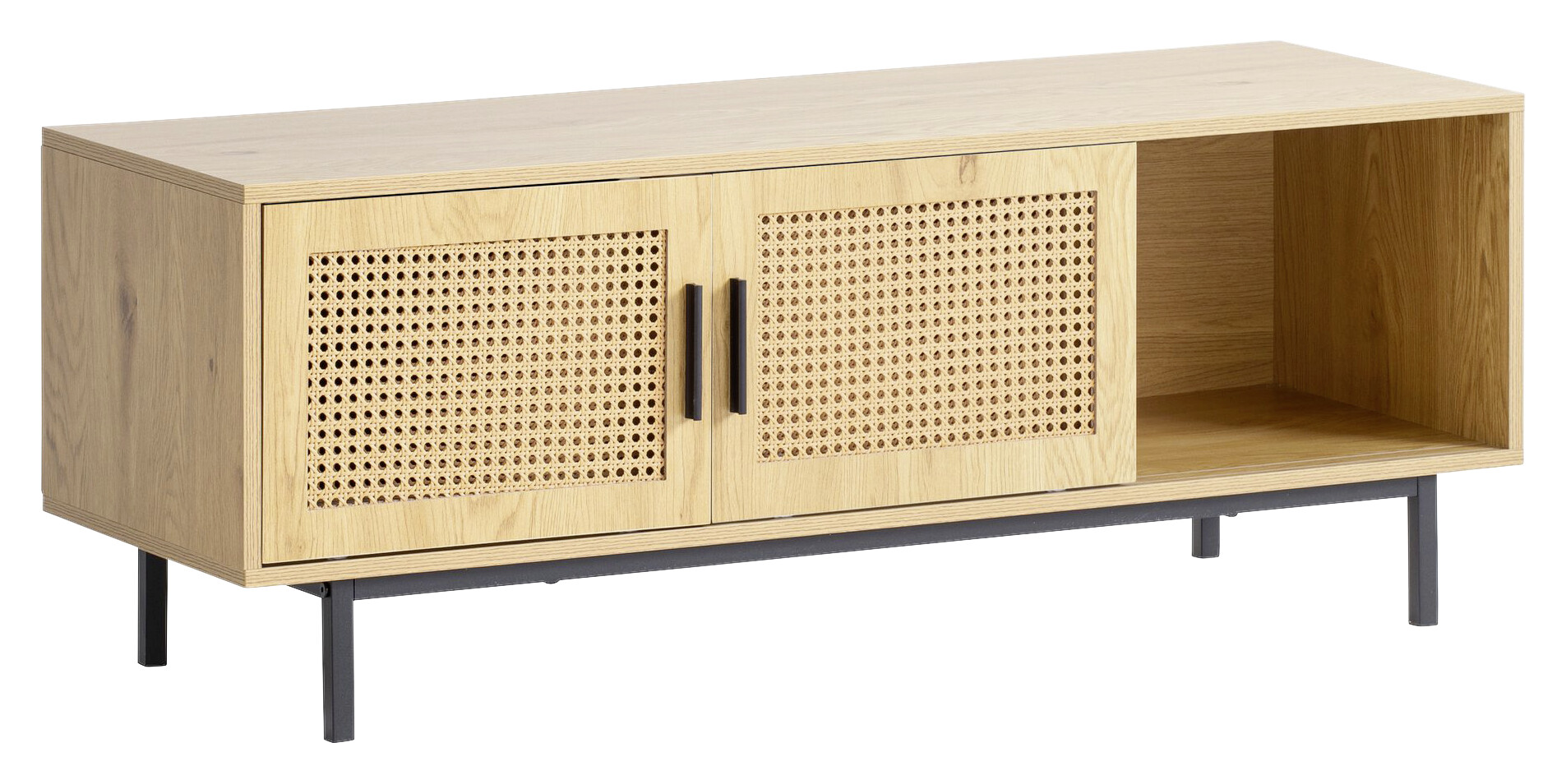 Lowboard Eiche Optik B/H/T: ca. 120x45,5x40 cm Lowboard Eiche Optik B/H/T: ca. 120x45,5x40 cm