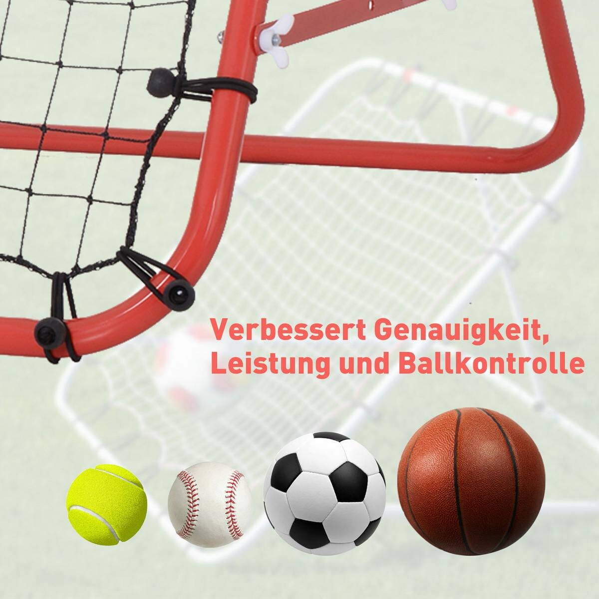 HOMCOM Netzrückprallwand Rebounder