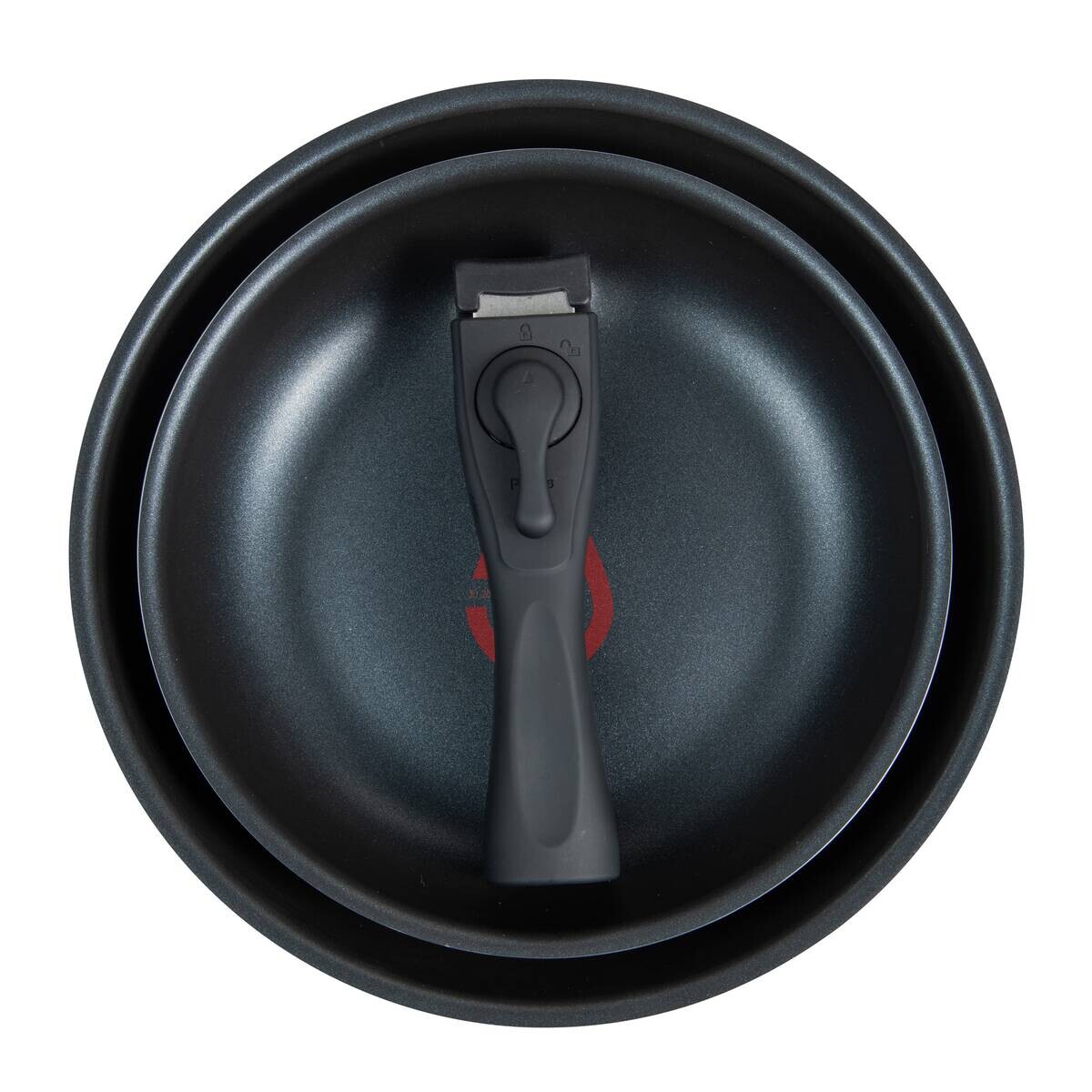 BERGNER Pfannenset CLICK & COOK silber Aluminium 3 tlg.