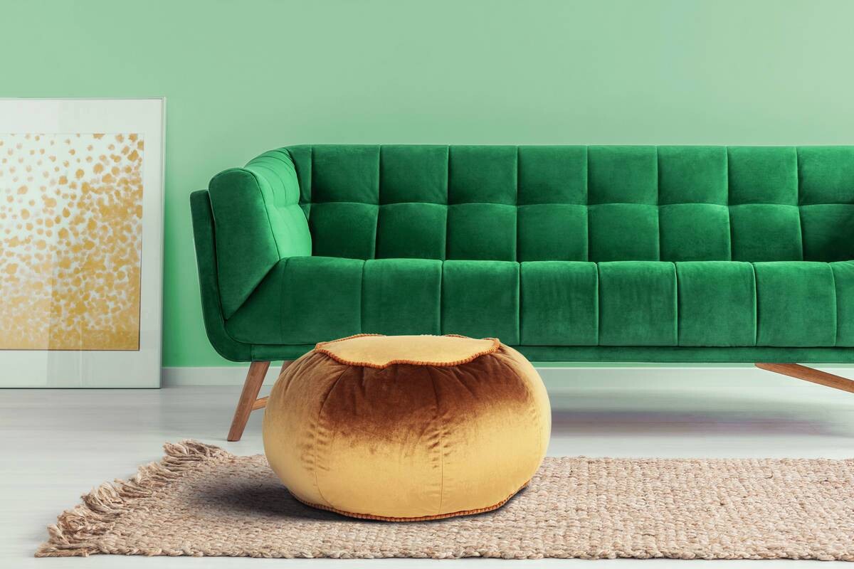 360 Living Hocker Taj Mahal 300 H/D: ca. 35x65 cm