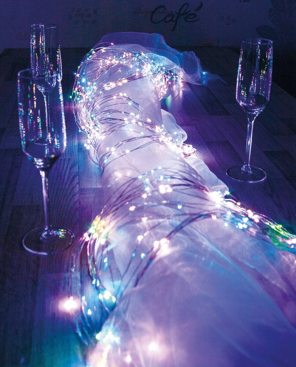 Näve Leuchten LED-Lichterkette 5191961 multicolor Kunststoff T: ca. 250 cm