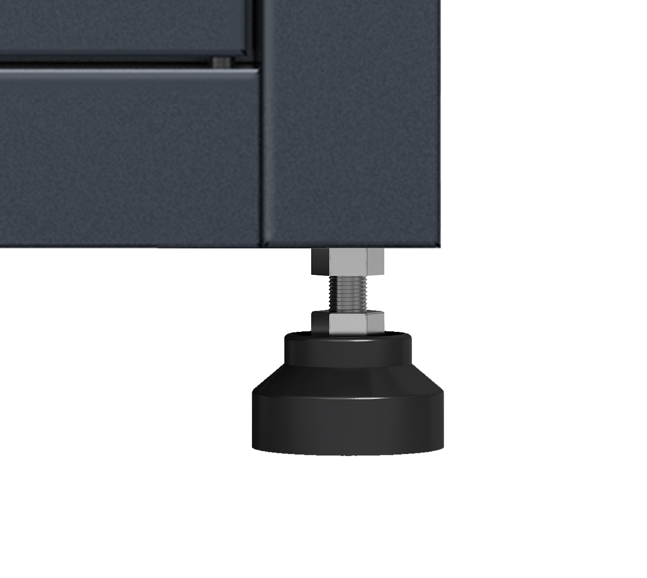 Westmann Hochbeet Plexa anthrazit Metall B/H/L: ca. 100x85x50 cm