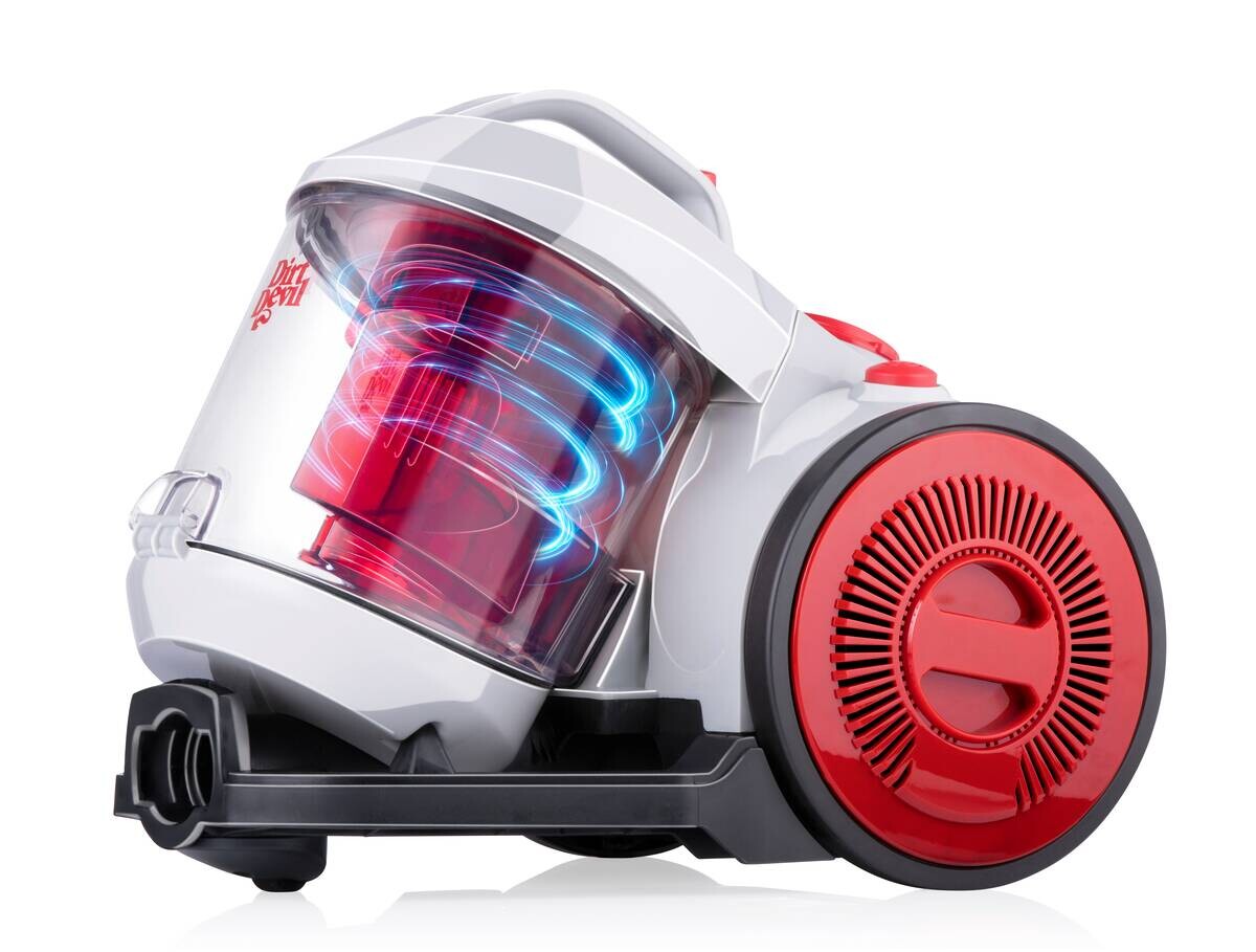 Dirt Devil Bodenstaubsauger DD2503 weiß rot