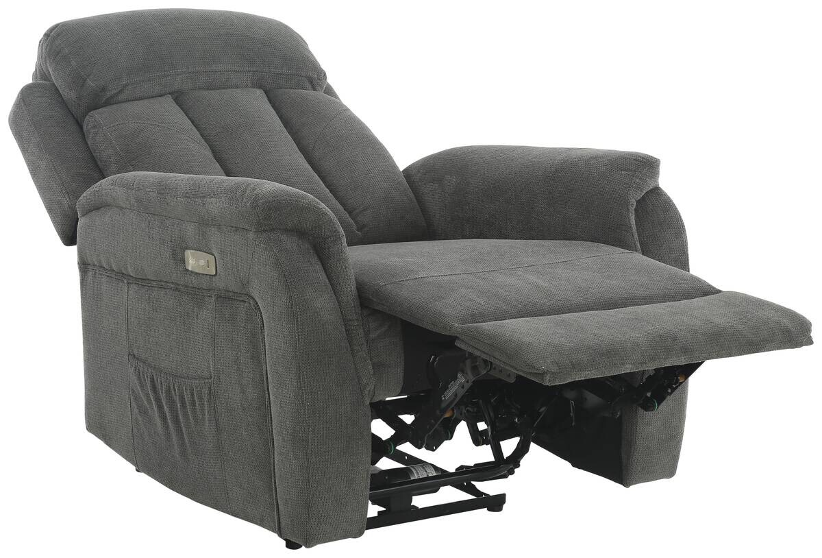 Sessel FM-3216-1P grau Microfaser B/H/T: ca. 85x100x95 cm