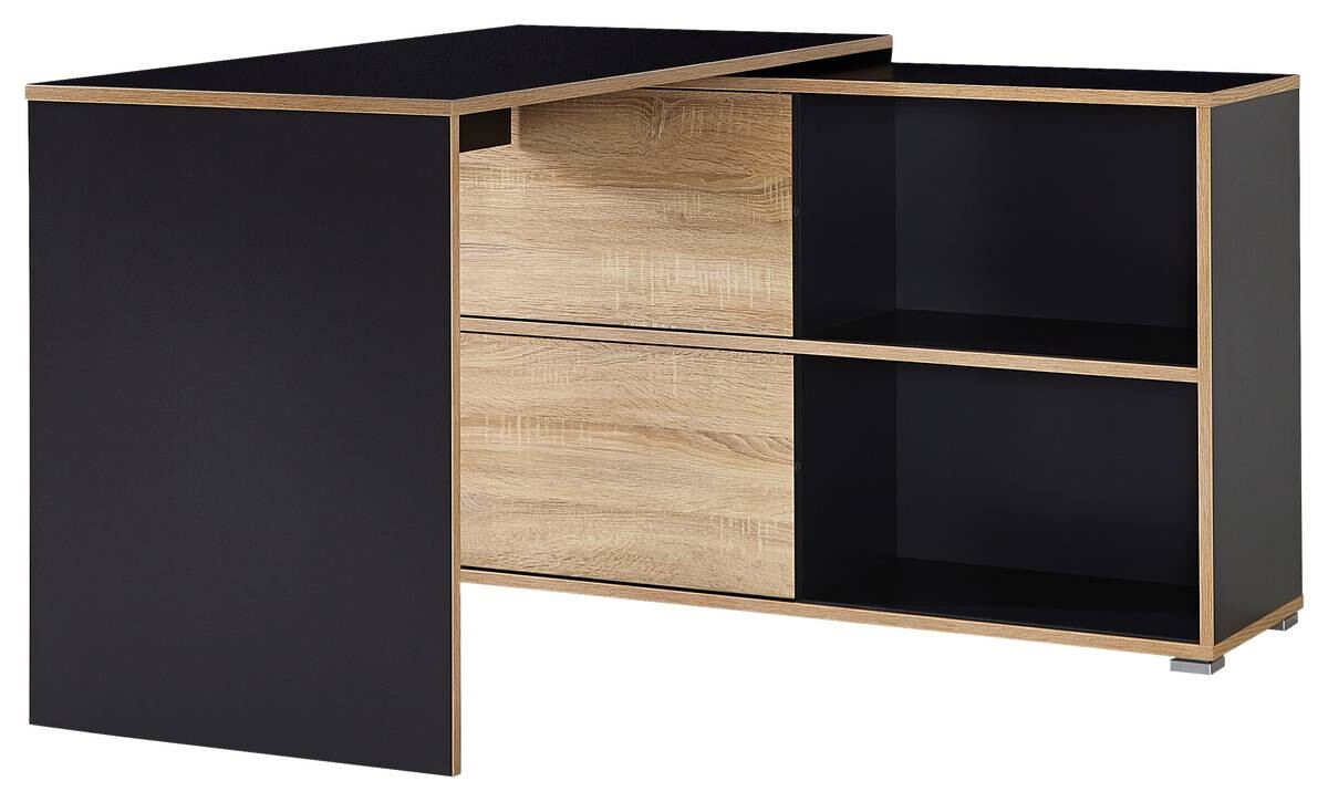 Schreibtisch anthrazit B/H/T: ca. 120x76x120 cm