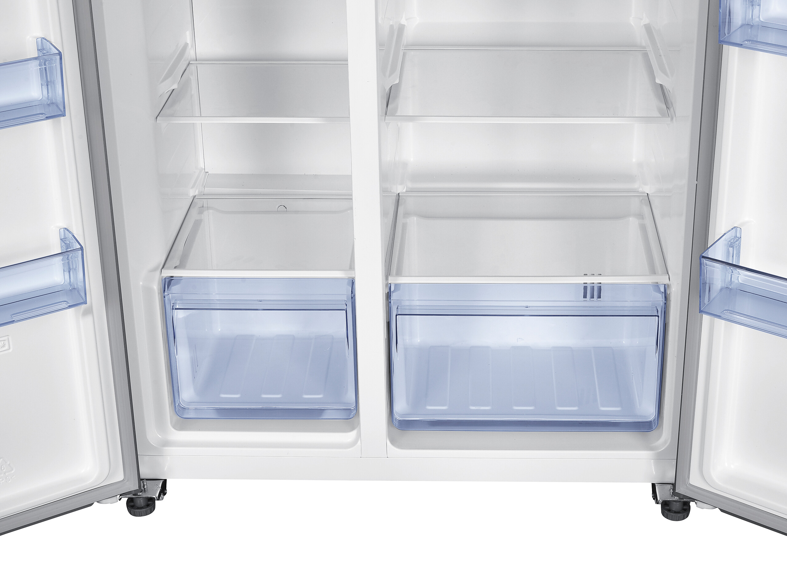 PKM Side-by-Side SBSKS6.15E Inox B/H/T: ca. 90x177x66 cm