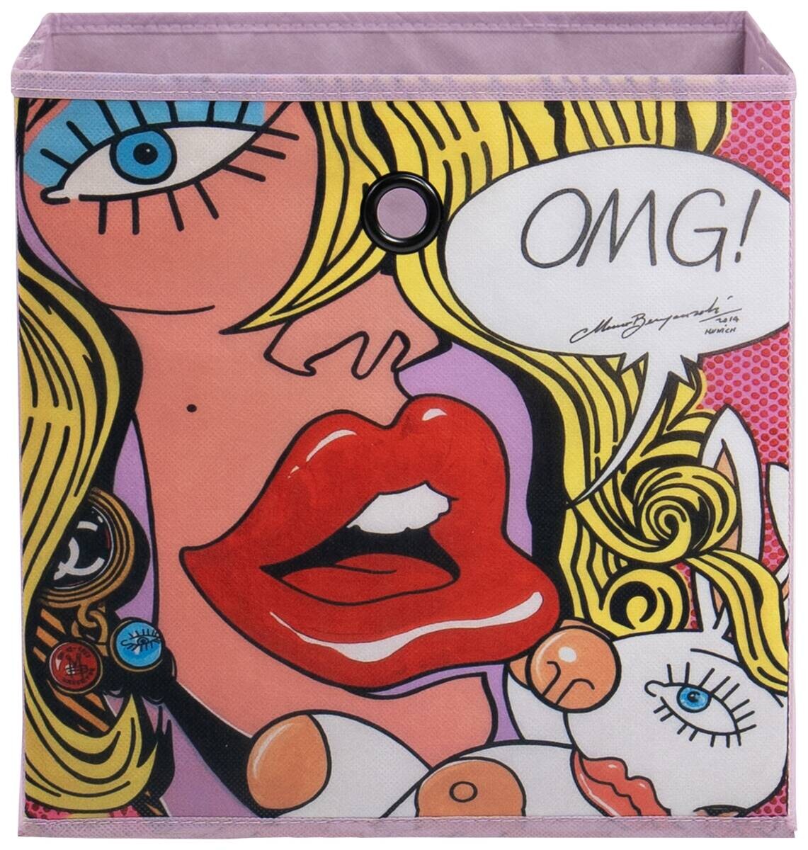 Stoffbox Stoffbox rosa B/H/T: ca. 32x32x32 cm