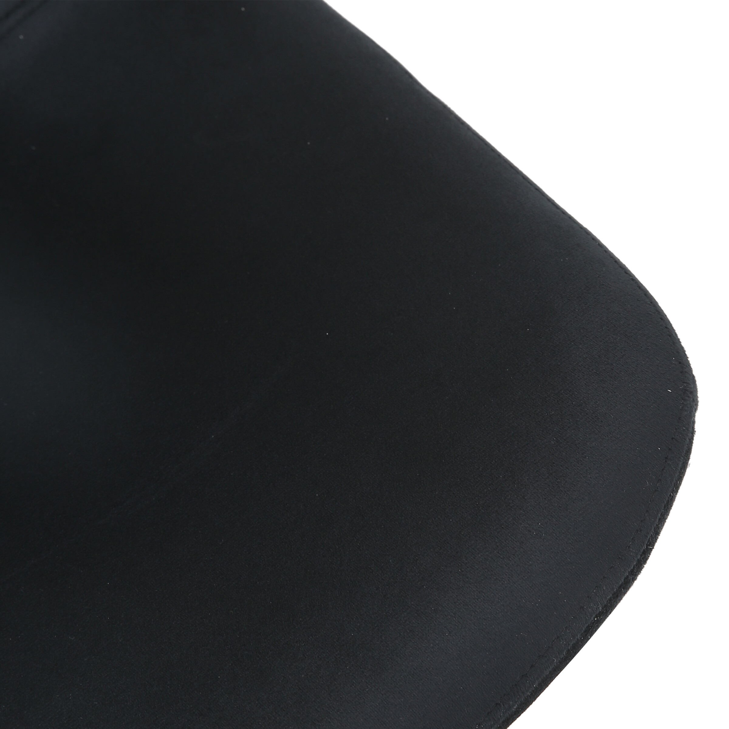 Stuhl Pia schwarz Samt B/H/T: ca. 52,5x86x45 cm