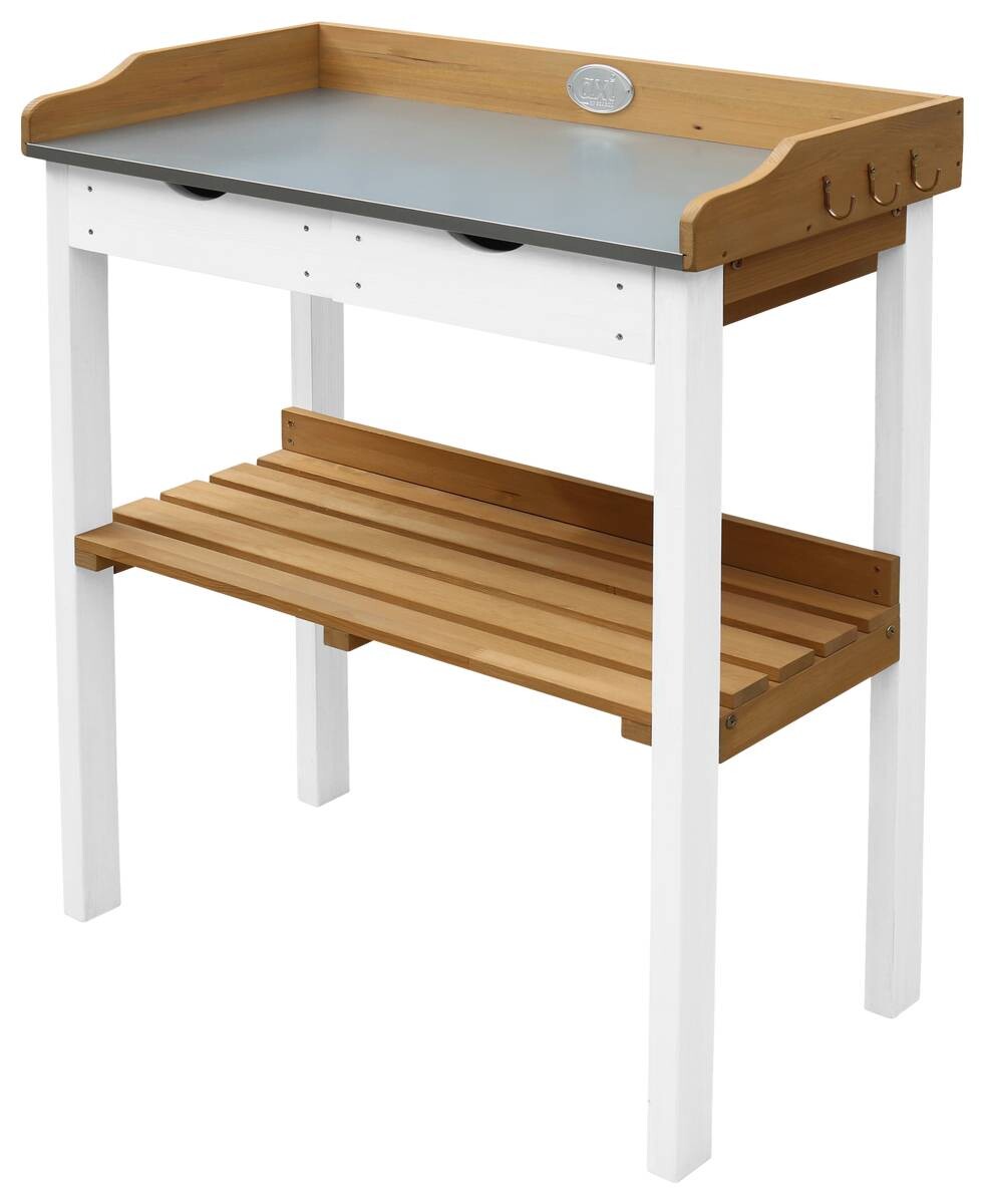 AXI Pflanztisch braun B/H/L: ca. 37x92x76 cm