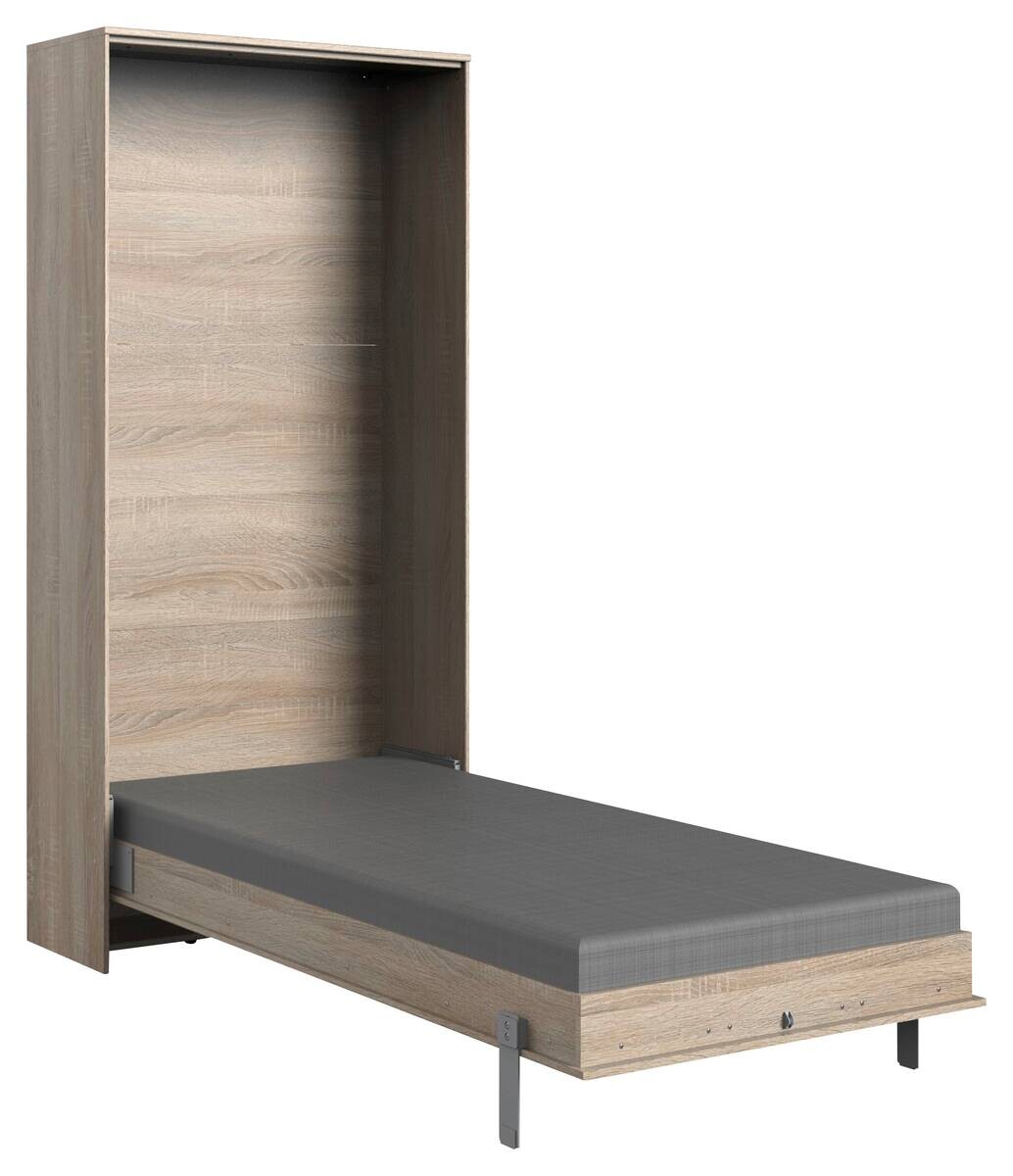 Klappbett Juist Eiche Sägerau Nachbildung Liegefläche B/L: ca. 90x200 cm