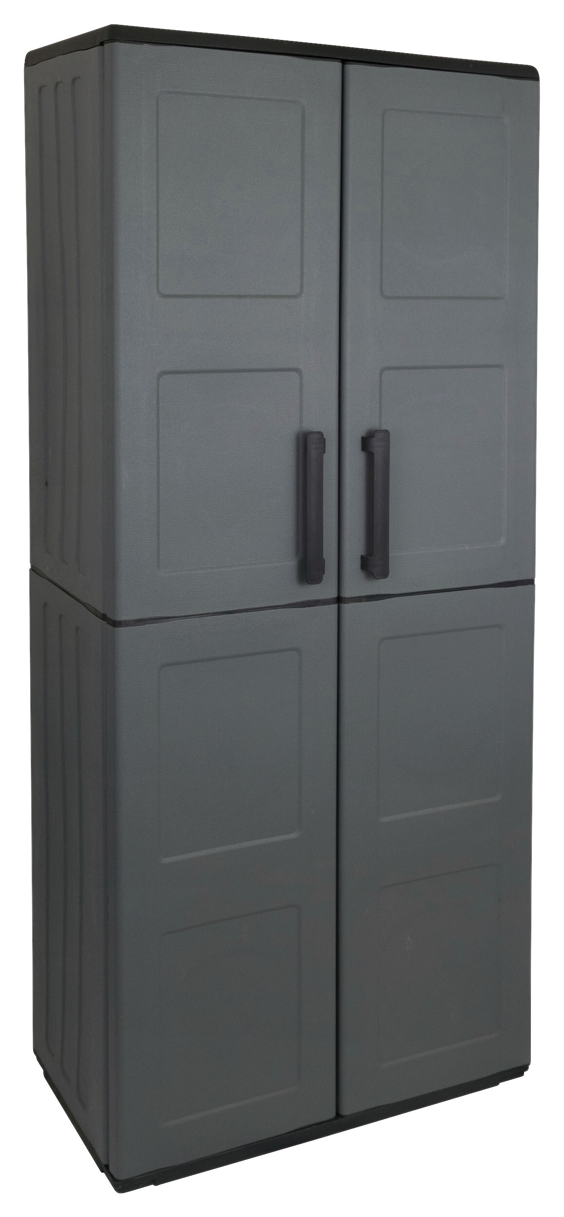 ArtPlast Kunststoffschrank Free dunkelgrau Kunststoff B/H/T: ca. 68x163x37 cm