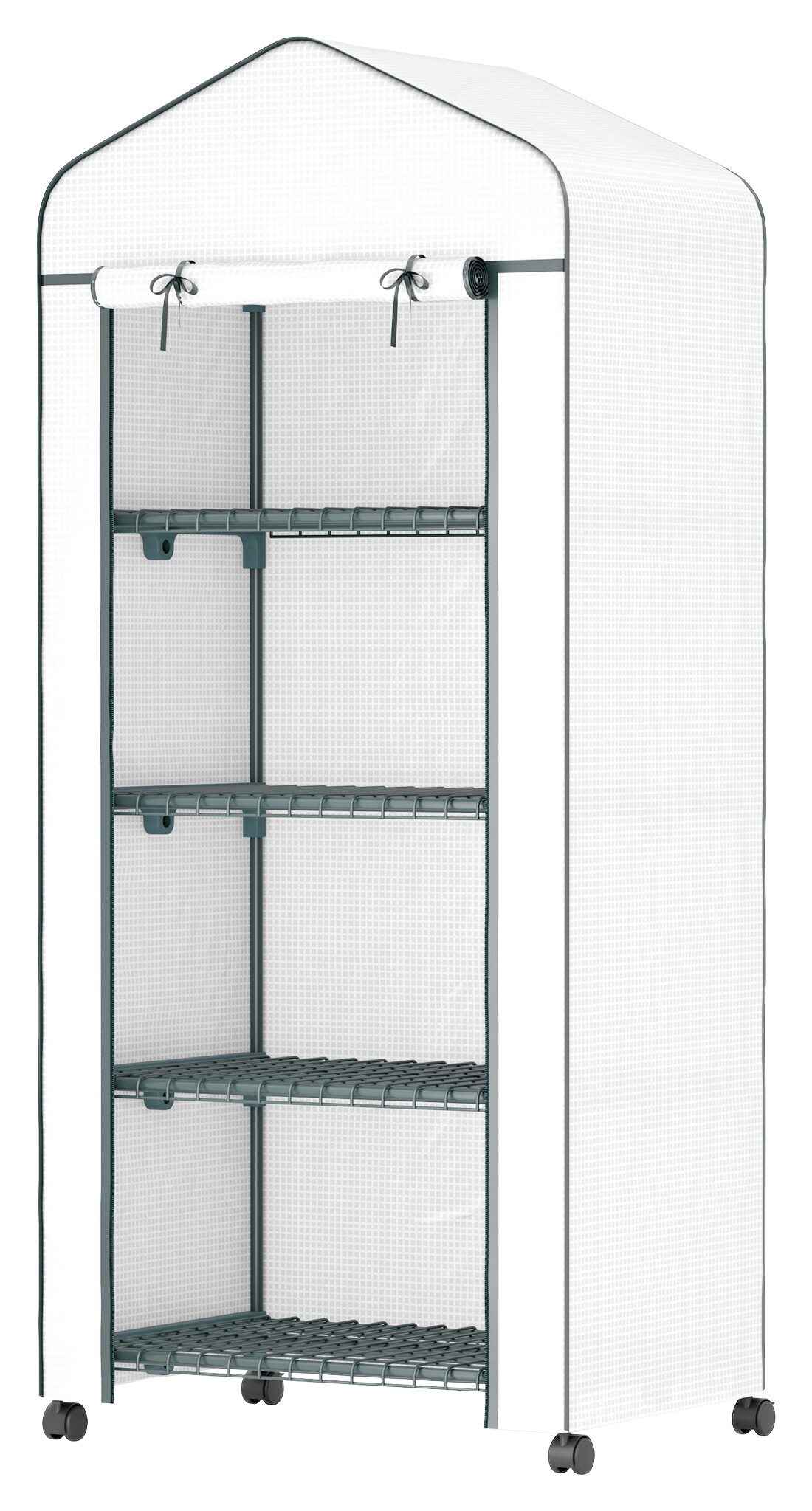 Outsunny Foliengewächshaus B/H/L: ca. 50x165x69 cm