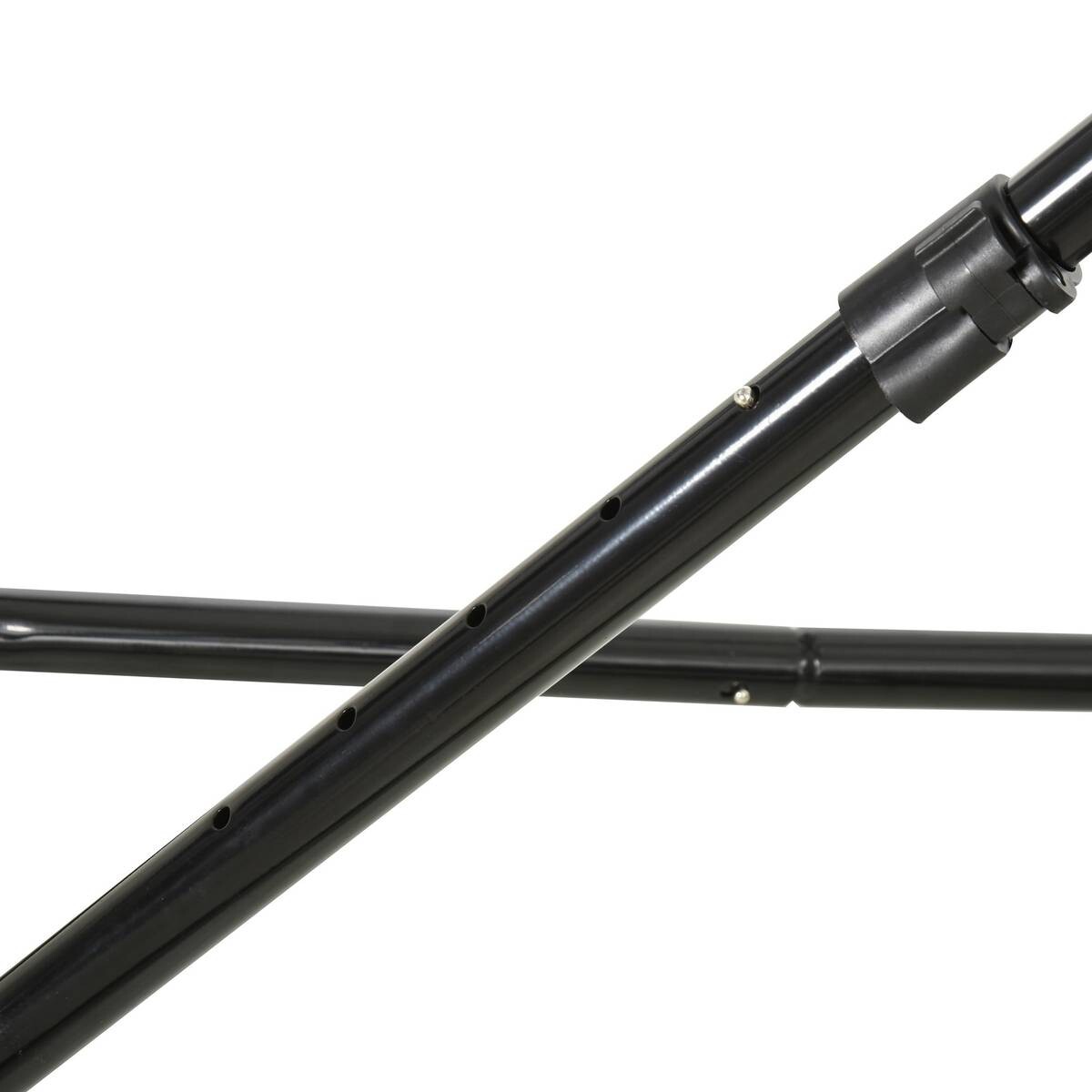 HOMCOM Rebounder schwarz B/H/T: ca. 84x84x11 cm