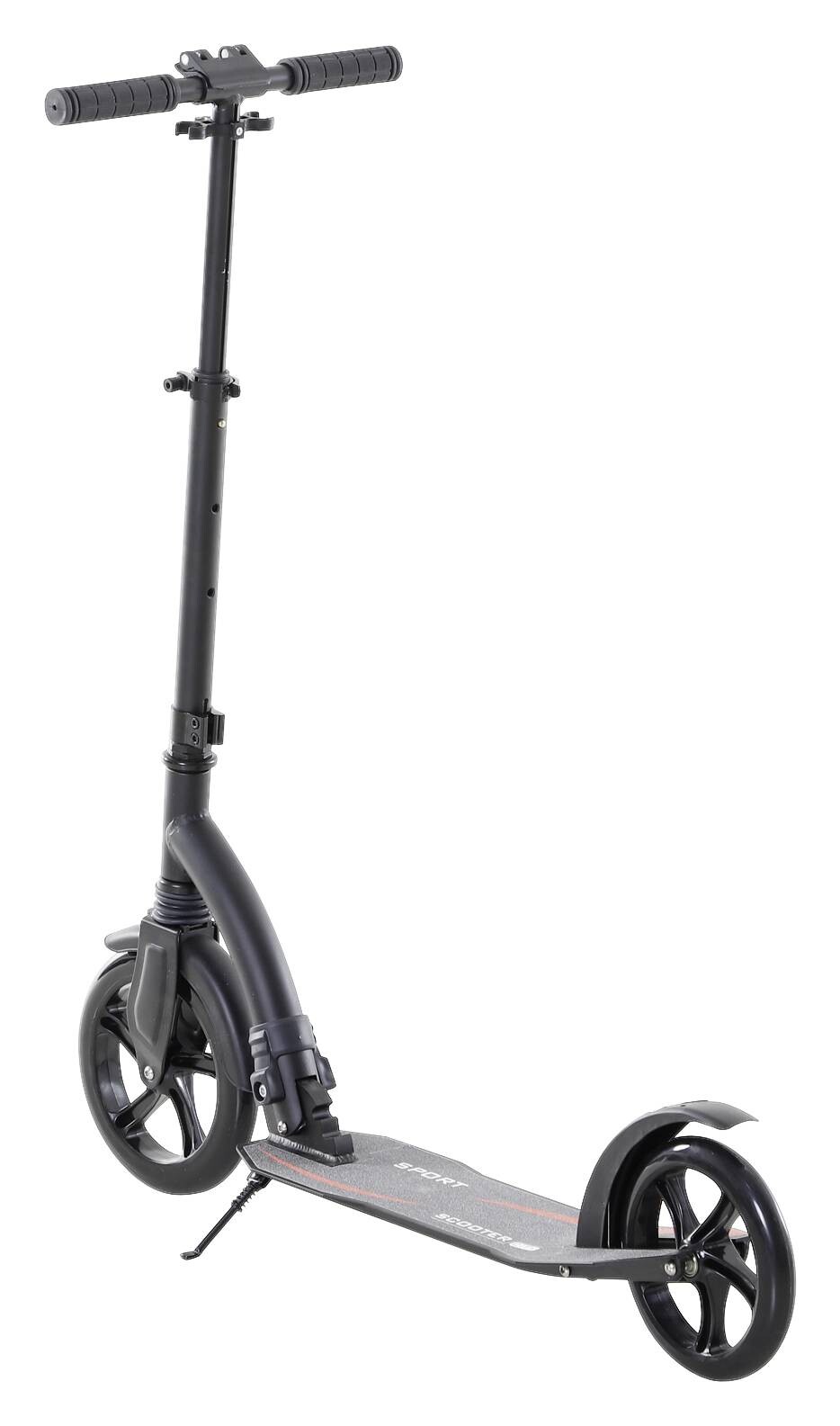 HOMCOM Tretroller schwarz B/H/L: ca. 37,5x101,5x92,5 cm