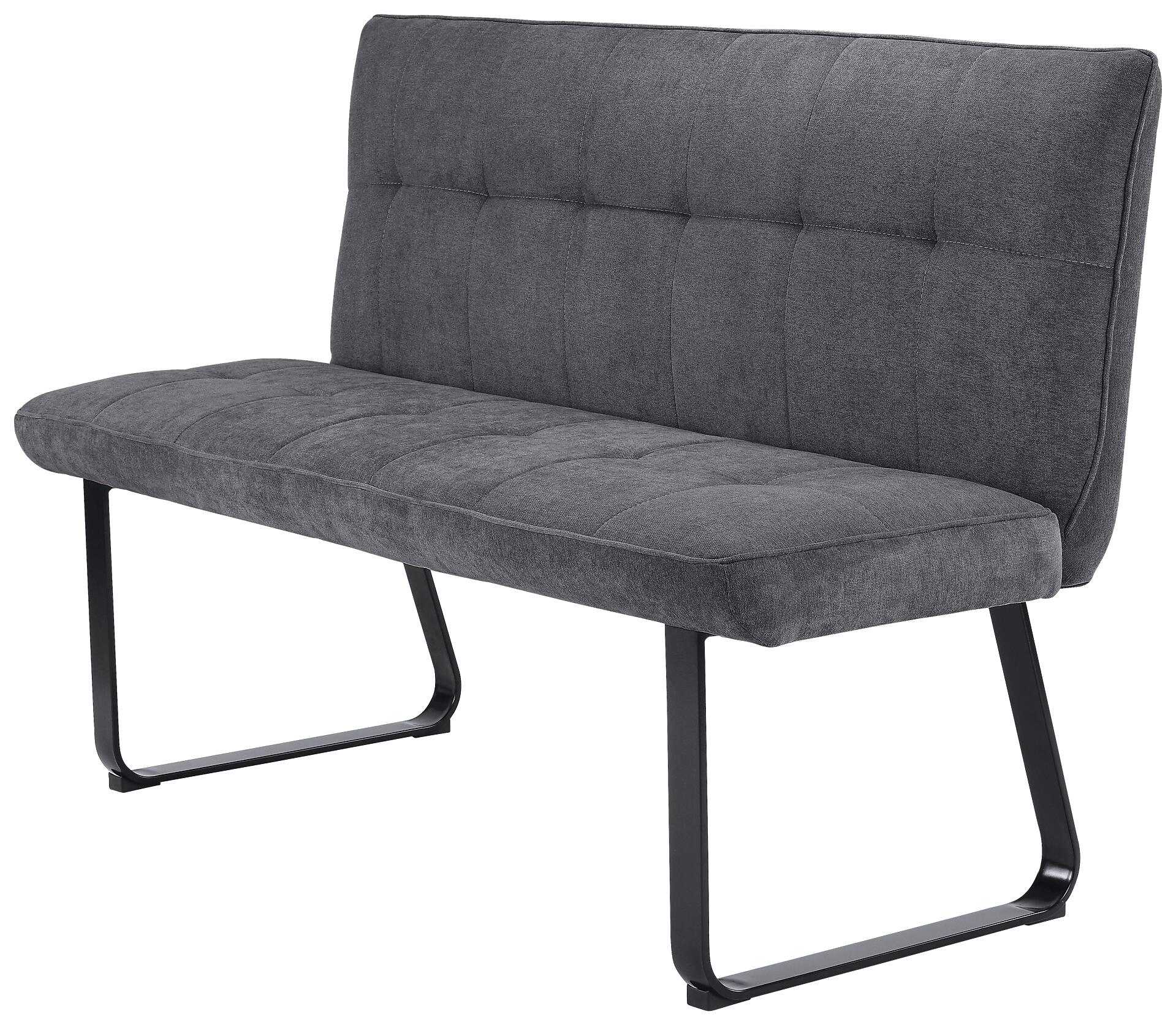 Bank TALEA dunkelgrau B/H/T: ca. 140x92x59 cm